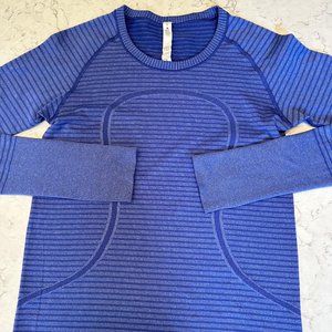 LuluLemon Swiftly Tech Long Sleeve Crew Size 8